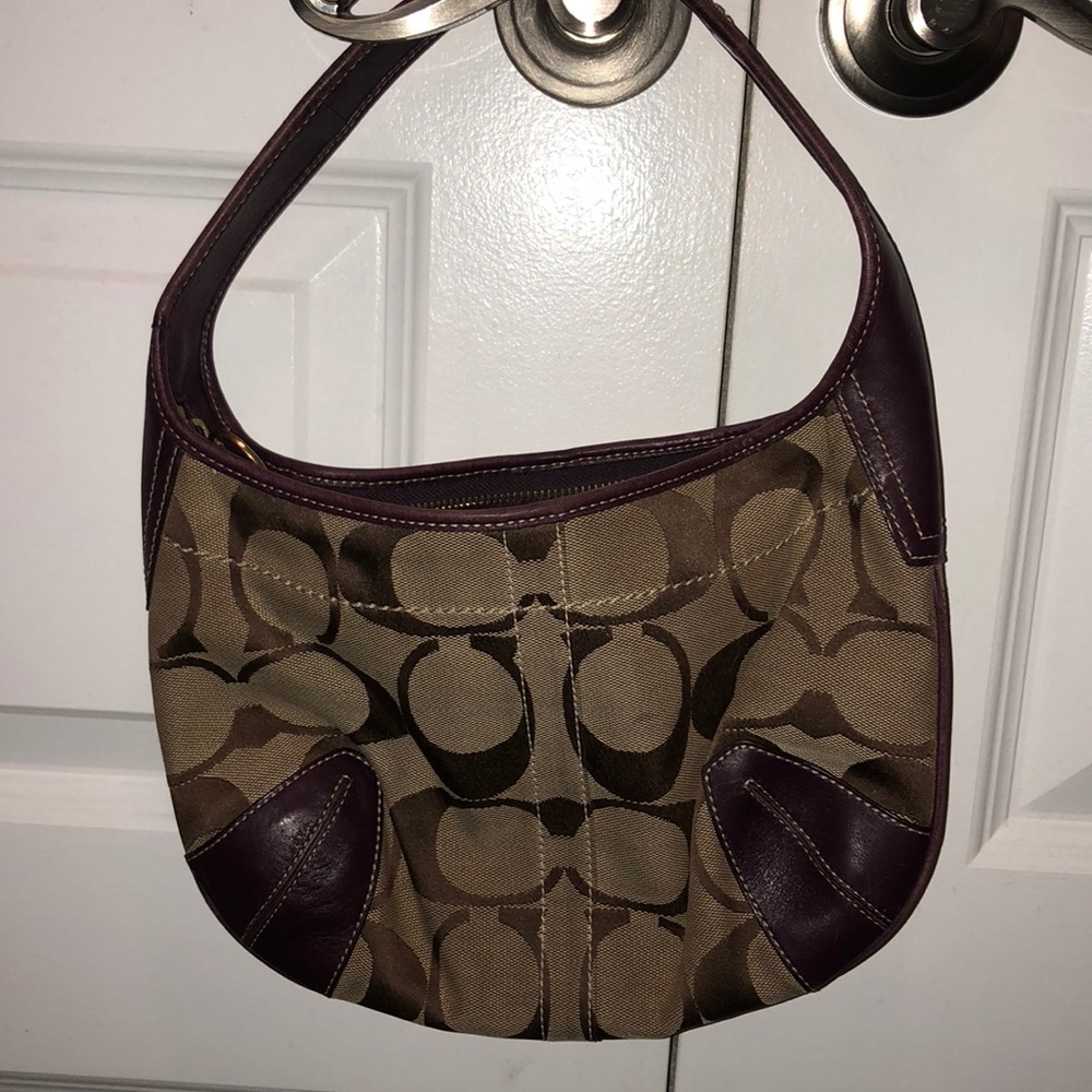 Coach purse! Tan!